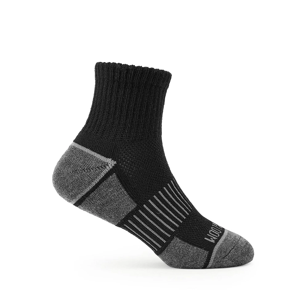 Fruit of the Loom Garçons 6 Paires Socquettes Pour
