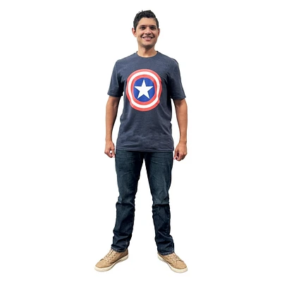 Marvel Men's 80's Captain Short Sleeve T-Shirt, Sizes: S-XL