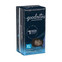Sous-vêtements Goodnites contre l’énurésie nocturne pour garçons, Emballage Jumbo
