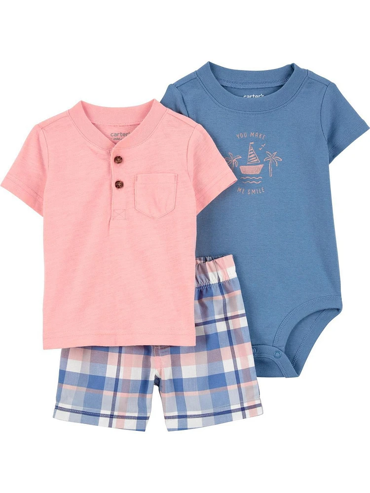 Carter's Child of Mine Baby Boys Outfit Set, Newborn-24 Months