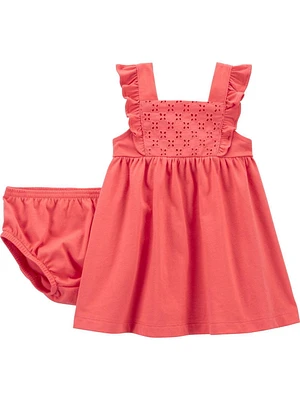 Ensemble de robe Carter's Child of Mine IG - Rose