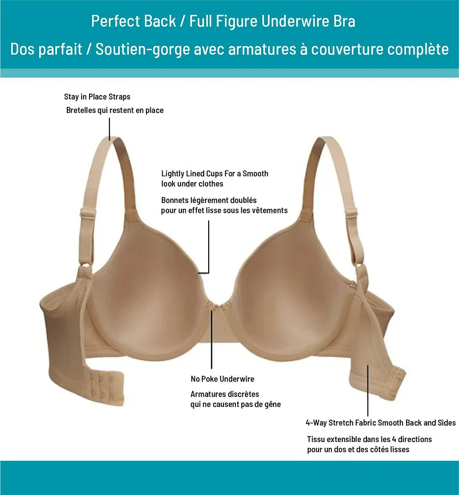 Radiant by Vanity Fair - Women’s Full Figure Lightly Lined Smoothing Underwire Bra