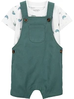 Carter's Child of Mine IB Shortall Set - Green Dino