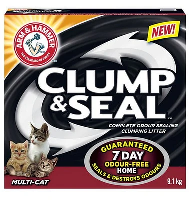Litière Agglomérante et Scellante d'Arm & Hammer Multi-Chat pour chats 9,1 kg