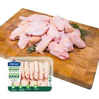Prime Chicken Split Wings, Raised Without Antibiotics
