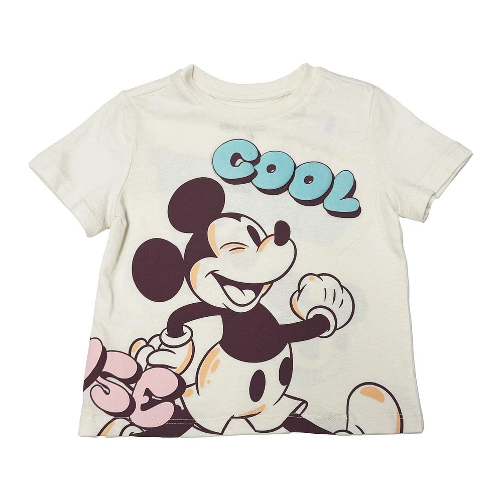 Disney T-shirt à manches courtes Bubble Mickey pour tout-petits garçons