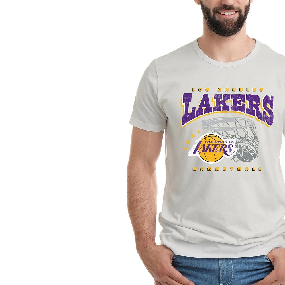 NBA Los Angeles Lakers Men's Game Short Sleeve T-Shirt *On-Line Exclusive
