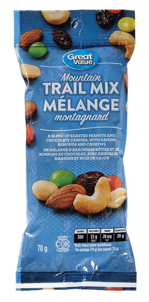 Great Value Mountain Trail Mix, 70 g