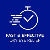 hydraSense Eye Drops, for Dry Eyes, Fast and Long-Lasting Relief, Preservative Free, Naturally Sourced Lubricant, Home and Away Twin pack, 2 x 10mL