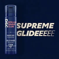 Gel à raser Dollar Shave Club pour un glissement et une hydratation suprêmes