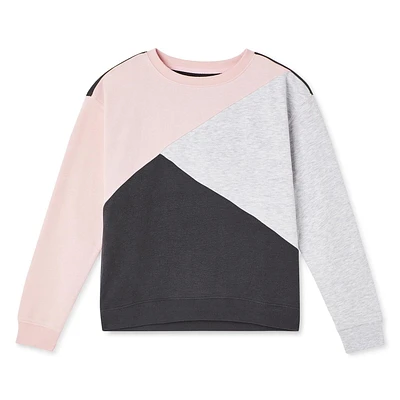 Coton ouaté avec blocs de couleurs George pour filles