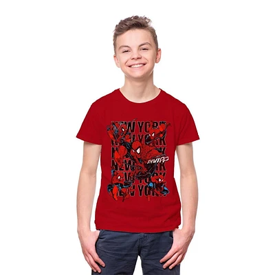 T-shirt à manches courtes pour garçon Marvel Spidey Tailles: TP-TG