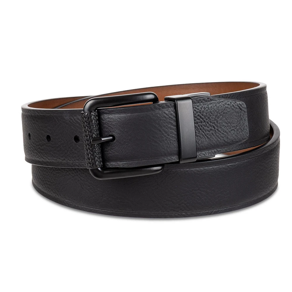 Genuine Dickies Men's Two-In-One Reversible Comfort Stretch Belt, Sizes 34-44