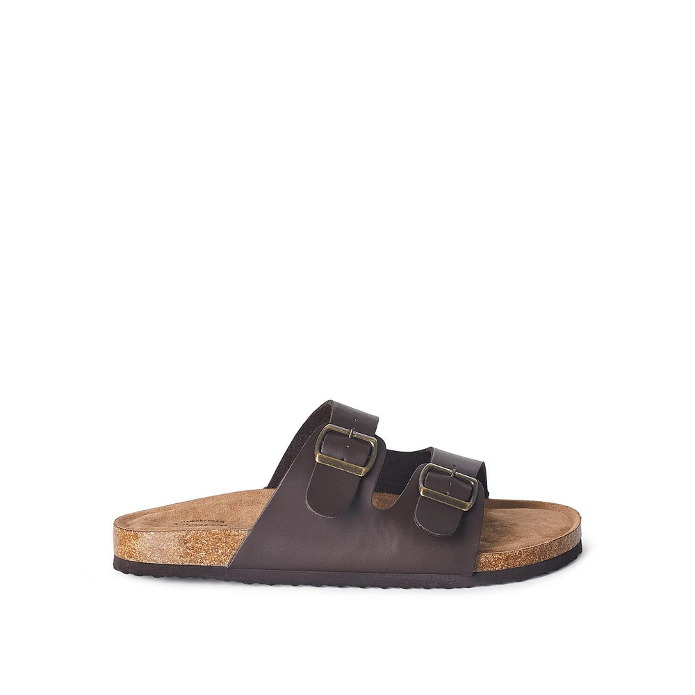 Sandales à boucle George pour hommes Pointures 7-13