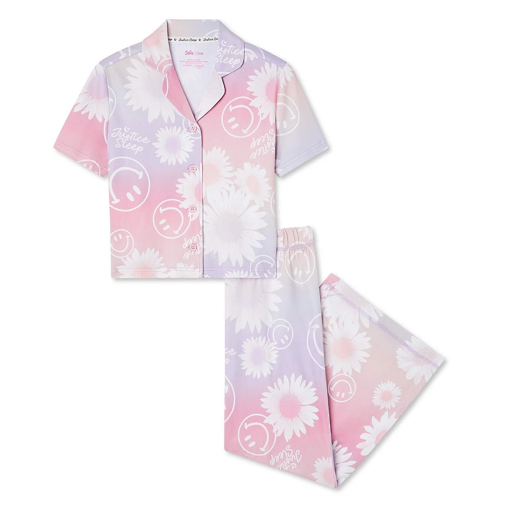 Justice Girls' Pajama 2-Piece Set
