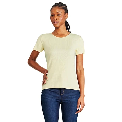 T-shirt à encolure ras du cou George pour femmes