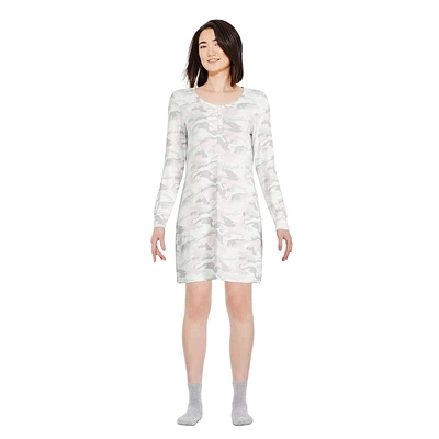 George Women's Hacci Henley Nightgown