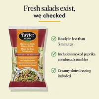 Taylor Farms Mexican Street Corn Chopped Salad Kit, 329 g