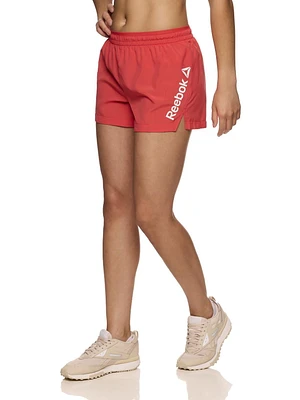 Reebok Short de course Staple pour femme avec doublure en maille Tailles XS-2XL