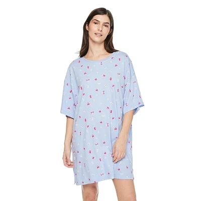 T-shirt de nuit No Boundaries pour femmes Tailles TP–TTG