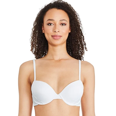 Soutien-gorge pigeonnant orné de dentelle George pour femmes Tailles 34A-40D