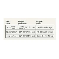 George Infant Microfibre Tight 2pk