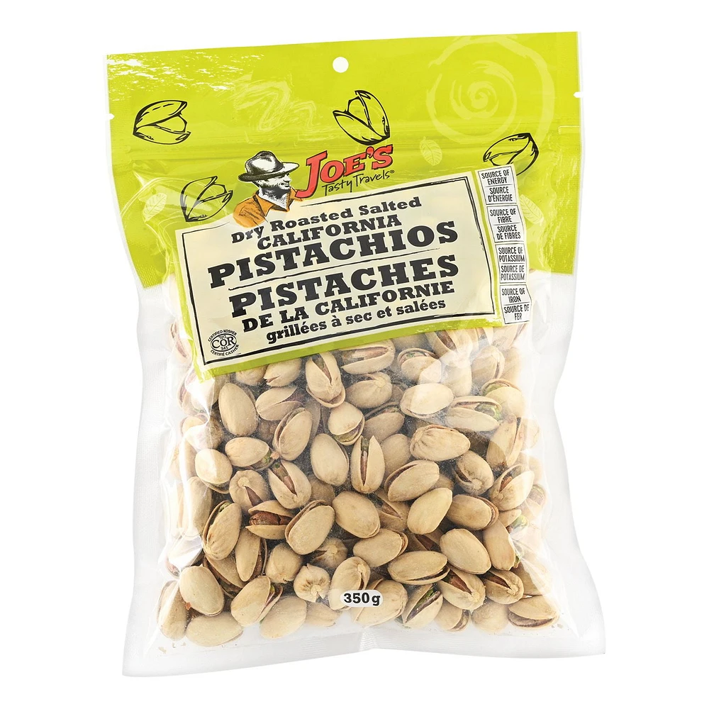 Pistaches de la Californie grillées séchées et salées 350g