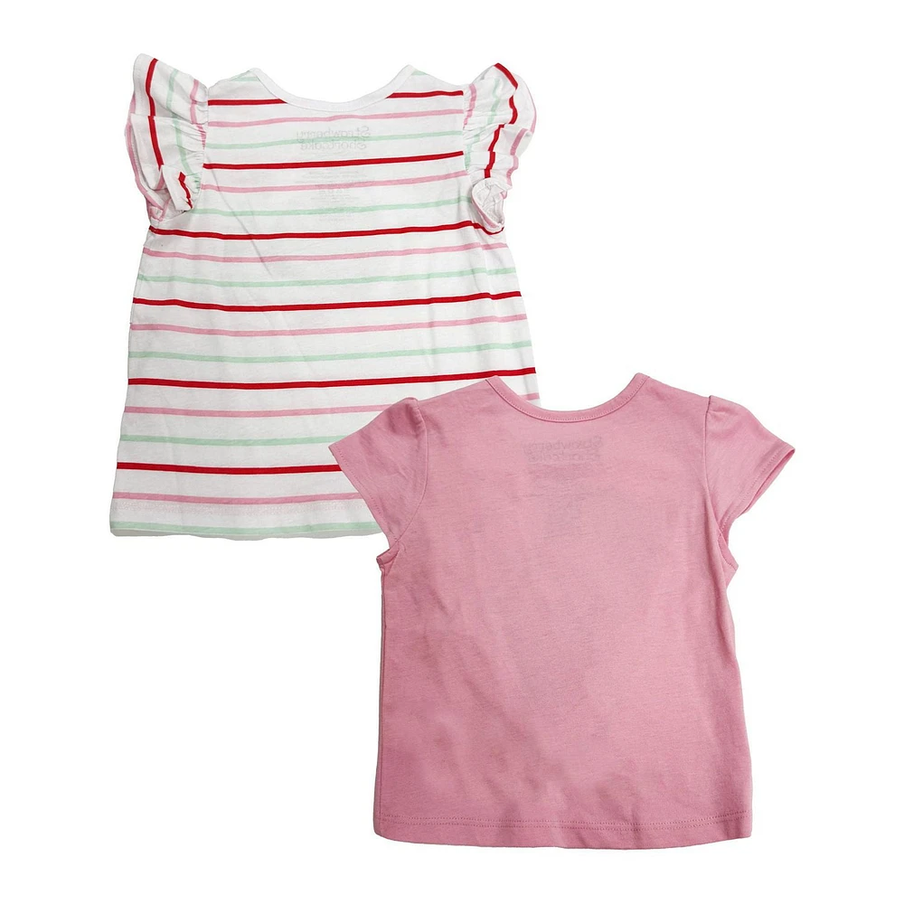 Ensemble 2 pièces Sweet Life Shortcake aux Fraises pour petites filles