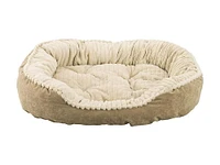 Sleep Zone Lit pour Chien en Peluche Sculpté