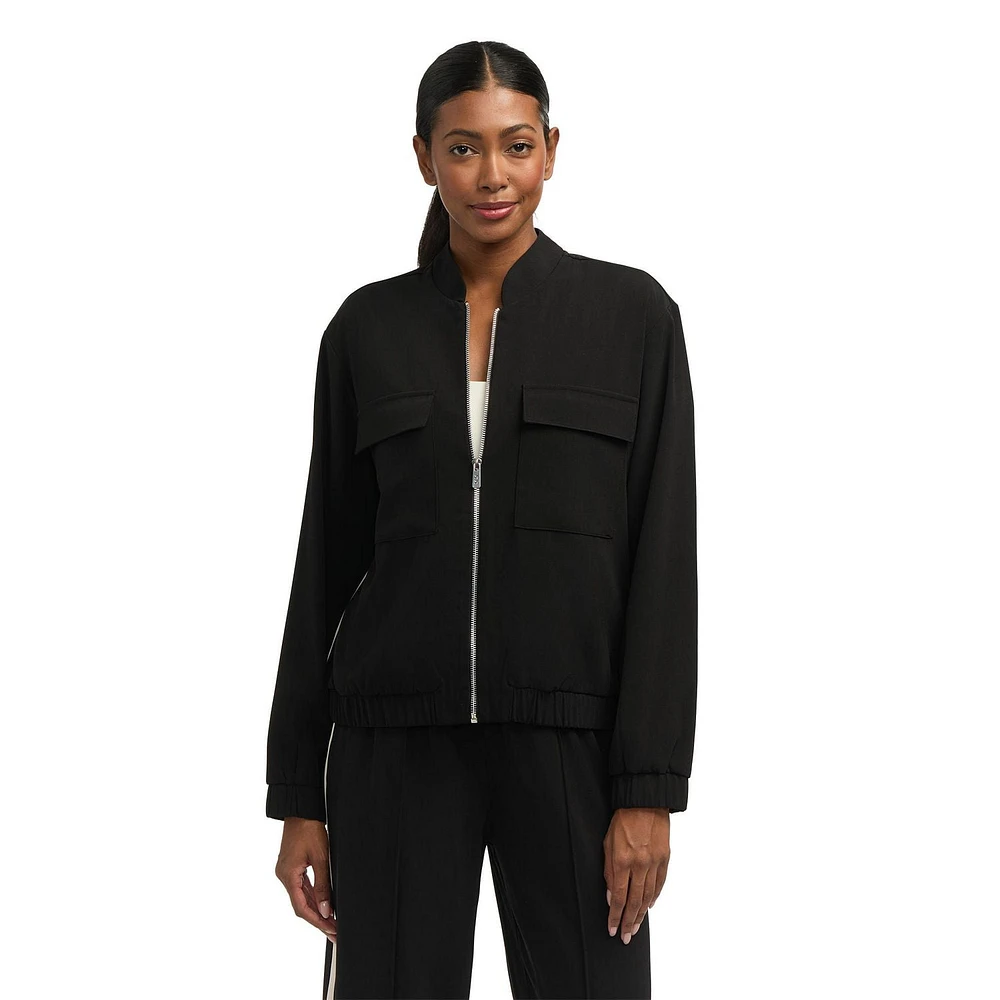 Mexx Women’s Two-Tone Bomber Jacket