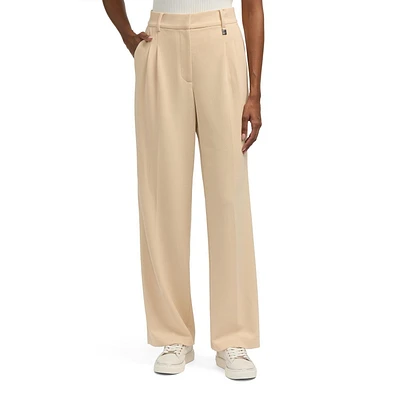 Mexx pantalons-a-jambe-large à taille haute pour femme XS-XL