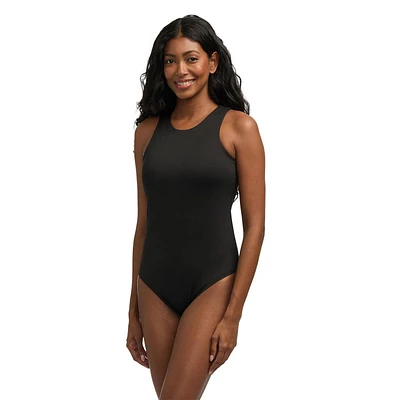 Mexx Women’s Crew Neck Sleeveless Bodysuit, XS-XXL