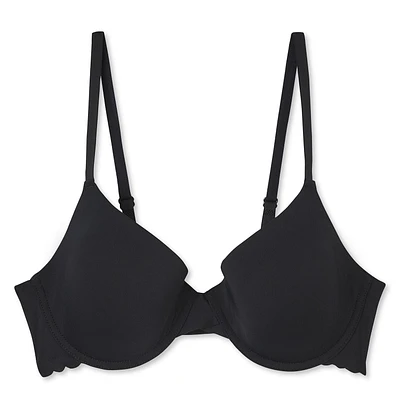 George Women's Scallop Wings T-Shirt Bra, Sizes 34B-40D