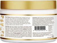 African Pride Moisture Miracle Shea Butter & Flaxseed Oil Curling Cream - Shapes, Hydrates & Adds Shine to Natural Coils & Curls, Moisturises & Defines, 350ml