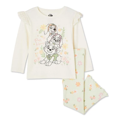 Paw Patrol Toddler Girls' Long Sleeve 2-Piece Set