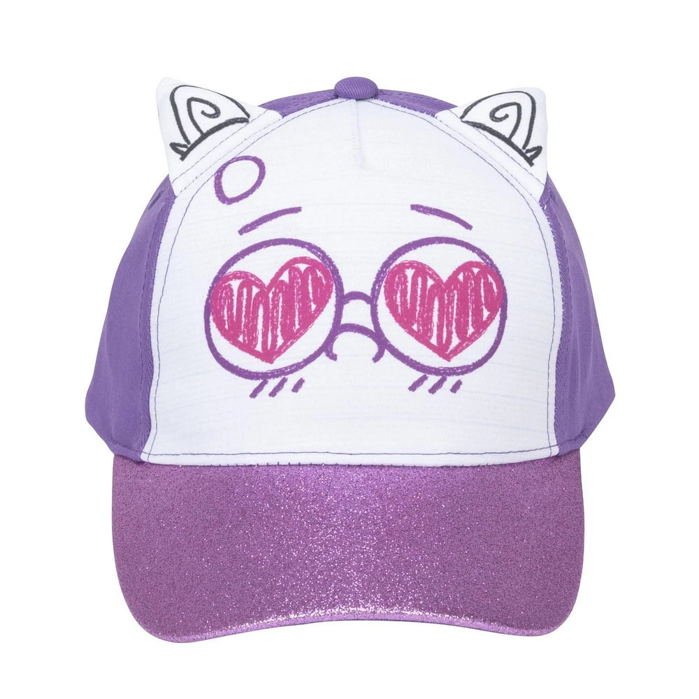 Turning Red Glitter Ear Hat
