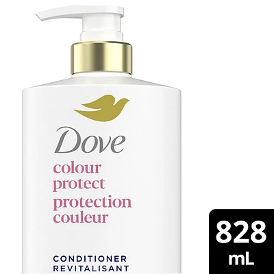 Dove Protection Couleur Revitalisant pour cheveux colorés, avec Soin Bio-Protéine Liquide, 828mL 828 ML