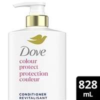 Dove Colour Protect Conditioner for Colour Treated Hair, with Liquid Bio-Protein Care, 828mL, 828 ML