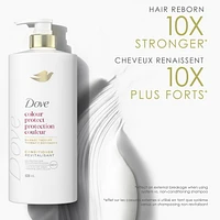 Dove Colour Protect Conditioner for Colour Treated Hair, with Liquid Bio-Protein Care, 828mL, 828 ML