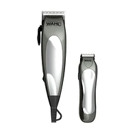 Wahl Deluxe Groom Pro Trousse complète pour coupe de cheveux et retouches - 20 pièces - Modèle 3170 La lame de précision auto-afutantes de base permet de personnaliser chaque coupe