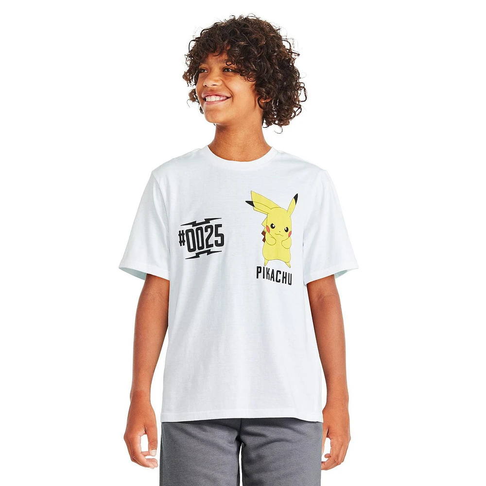 Pokemon Boys' Short Sleeve Tee