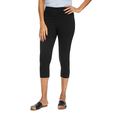 Pantalon capri enfilable Iyla pour femmes Tailles TP–TTG