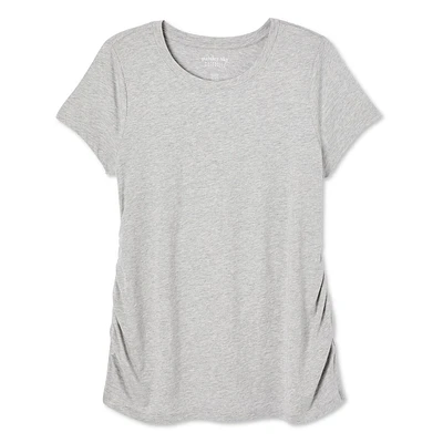 T-shirt à manches courtes avec encolure ras du cou Paisley Sky Maternité