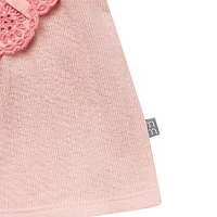 modern moments™ by Gerber®™ - Eyelet Ruffle Top + Shorts Set - Rose, Sizes: 12 months to 5T