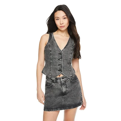 Veste en denim No Boundaries pour femmes