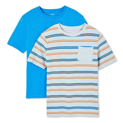 Lot de 2 t-shirts avec encolure ras du cou George pour garçons