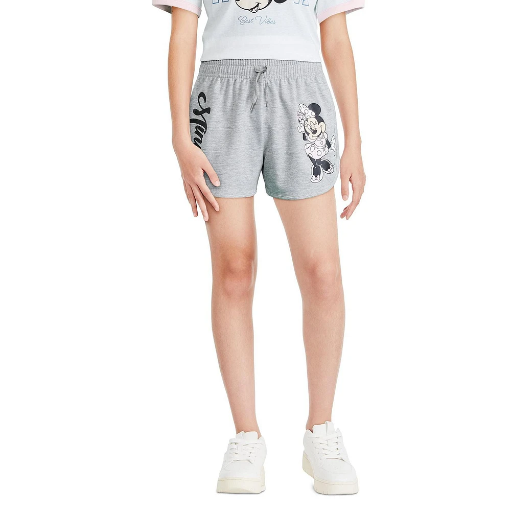 Disney Girls' Minnie Mouse Fleece Short