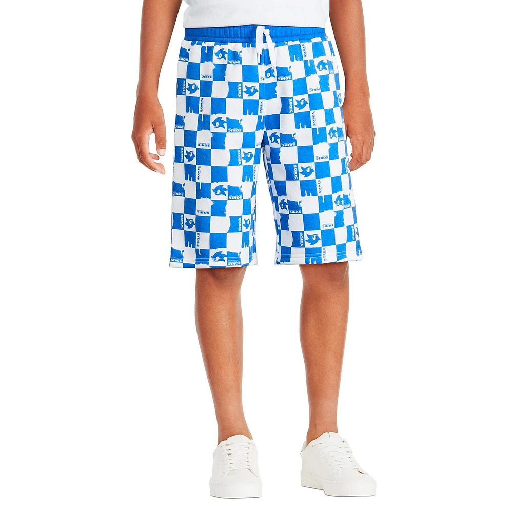 Sonic The Hedgehog Boys' Fleece Short