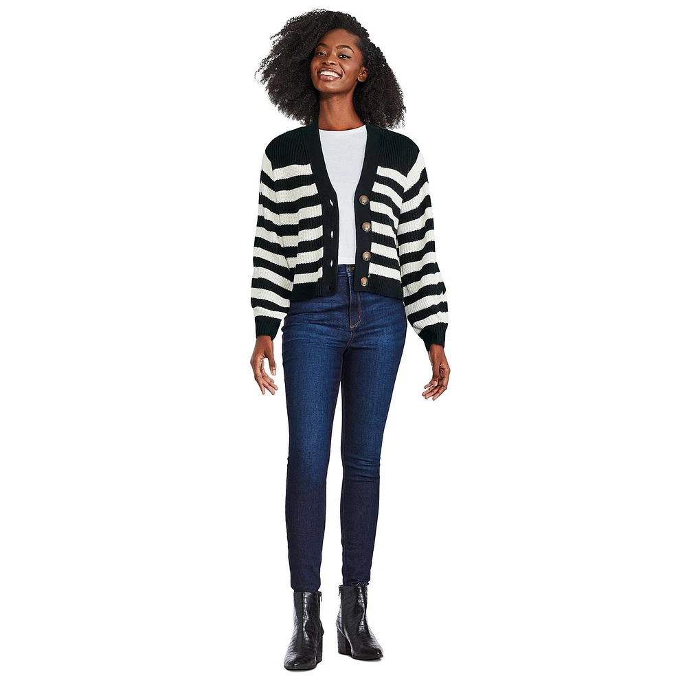 Cardigan boutonné à l’avant George pour femmes