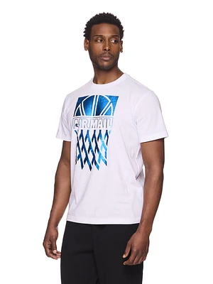 AND1 T-shirt graphique à manches courtes Air Mail pour hommes